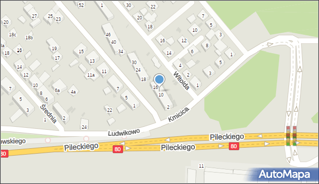 Bydgoszcz, Saperów, 12, mapa Bydgoszczy