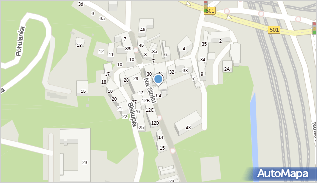 Gdańsk, Salwator, 1/4, mapa Gdańska