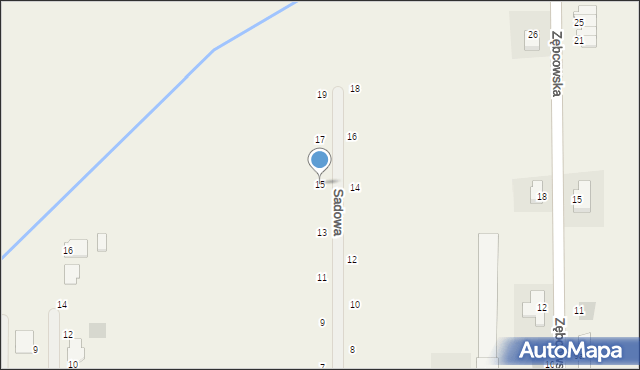 Janków Przygodzki, Sadowa, 15, mapa Janków Przygodzki