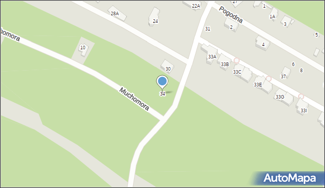 Konstancin-Jeziorna, Saneczkowa, 34, mapa Konstancin-Jeziorna