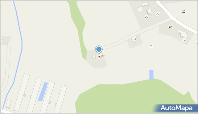 Kostkowice, Samlowiec, 25, mapa Kostkowice