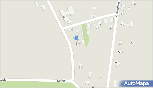 Kraków, Sawy-Calińskiego Józefa, 8, mapa Krakowa