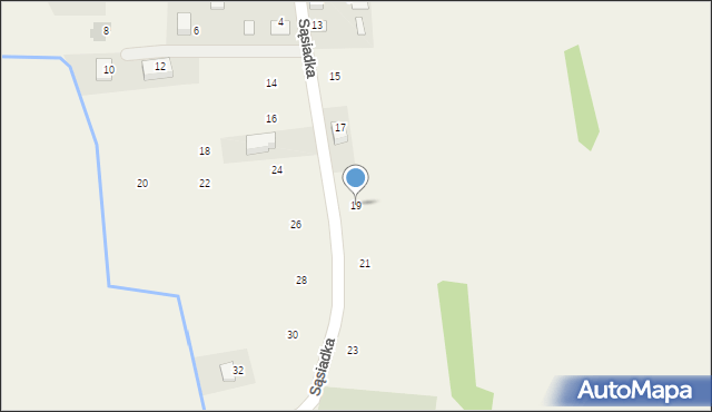 Krzeczów, Sąsiadka Zdzisława, ks., 19, mapa Krzeczów
