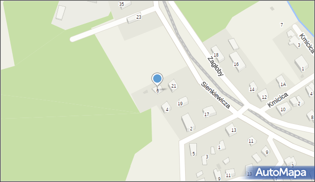 Łapino, Sapiehy Pawła, 6, mapa Łapino