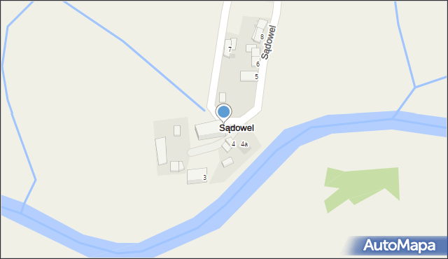 Lechitów, Sądowel, 2, mapa Lechitów