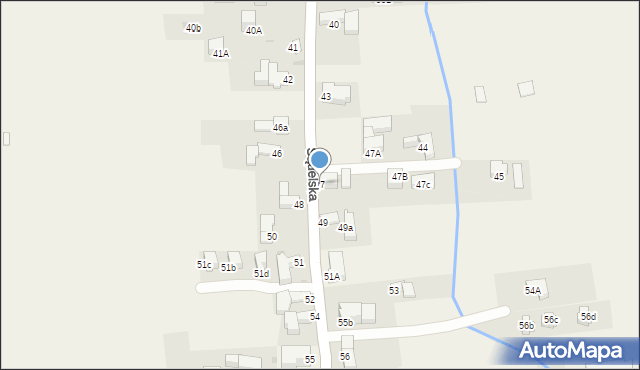 Murzasichle, Sądelska, 47, mapa Murzasichle