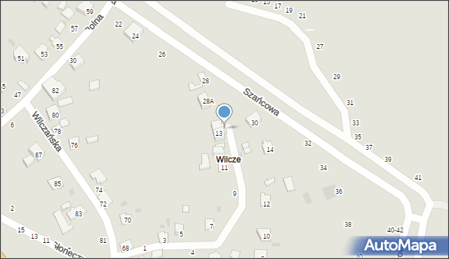 Przemyśl, Sadowa, 15, mapa Przemyśla