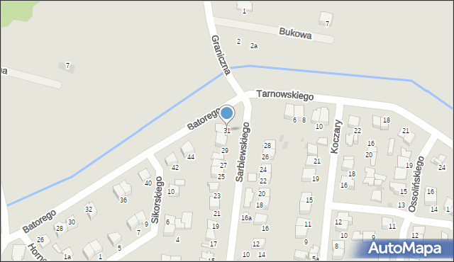 Pułtusk, Sarbiewskiego Macieja Kazimierza, ks., 31, mapa Pułtusk