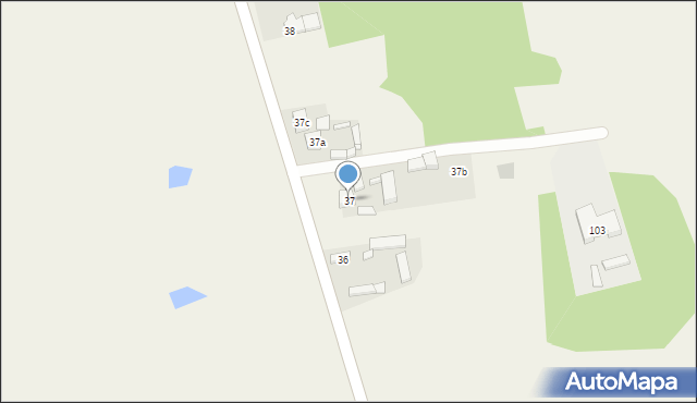 Saczyn, Saczyn, 37, mapa Saczyn