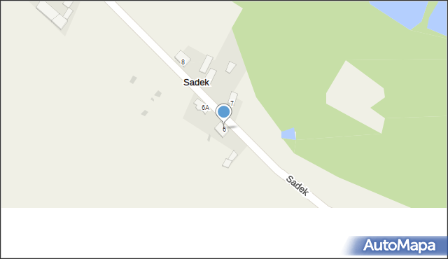 Sadek, Sadek, 6, mapa Sadek