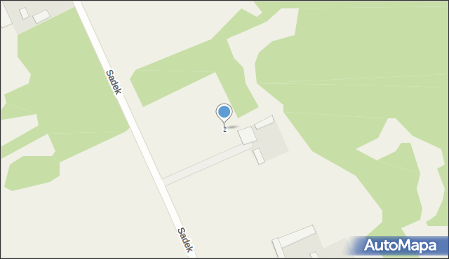 Sadek, Sadek, 2, mapa Sadek