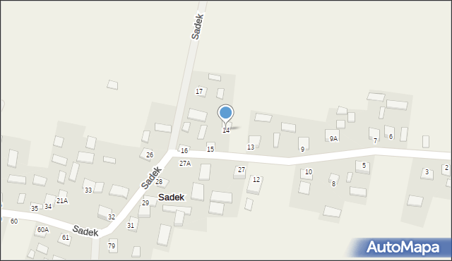 Sadek, Sadek, 14, mapa Sadek
