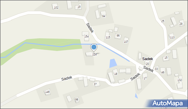 Sadek, Sadek, 124, mapa Sadek