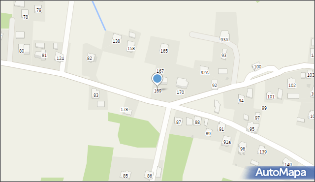 Sądkowa, Sądkowa, 169, mapa Sądkowa