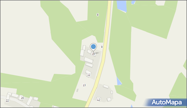 Sadkowice, Sadkowice, 10, mapa Sadkowice