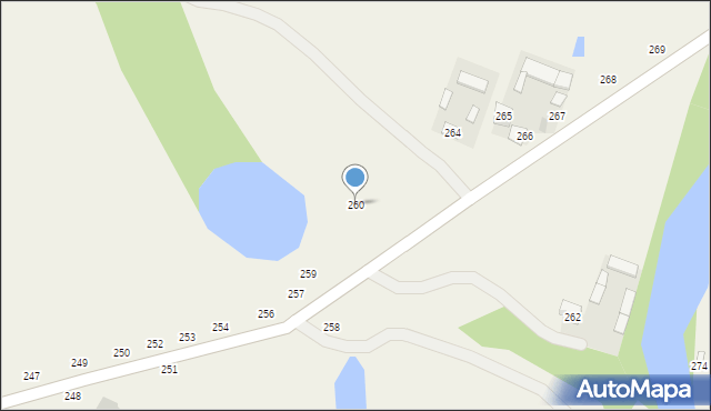 Sadkowice, Sadkowice, 260, mapa Sadkowice