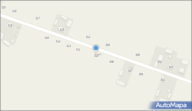 Sadkowice, Sadkowice, 310, mapa Sadkowice