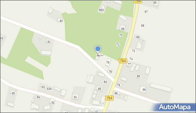 Sadkowice, Sadkowice, 75, mapa Sadkowice