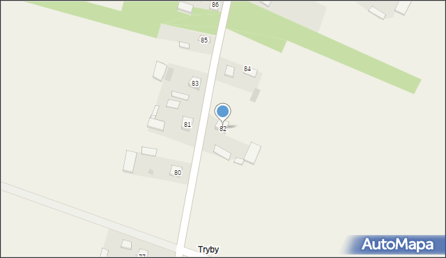 Sadkowice-Kolonia, Sadkowice-Kolonia, 82, mapa Sadkowice-Kolonia