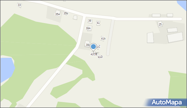 Sadłowina, Sadłowina, 41CB, mapa Sadłowina