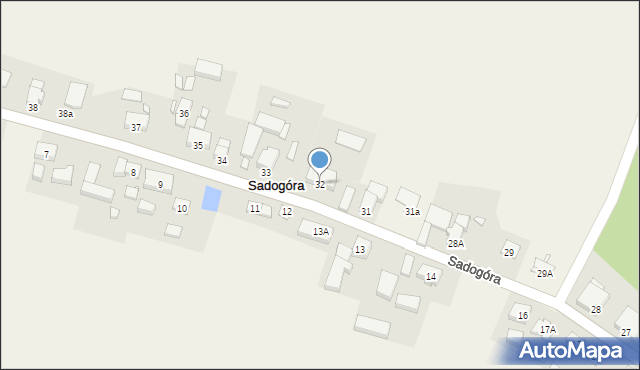 Sadogóra, Sadogóra, 32, mapa Sadogóra