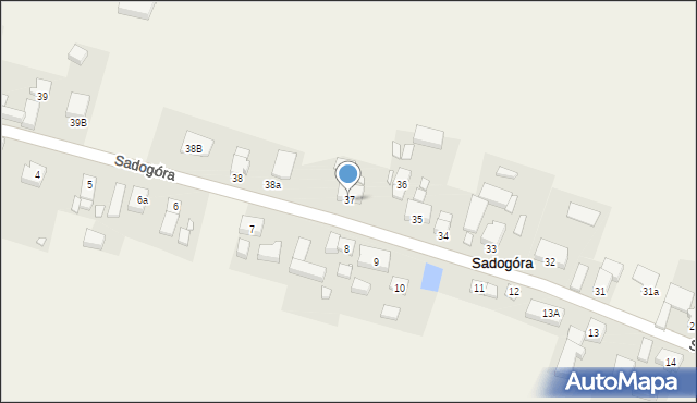 Sadogóra, Sadogóra, 37, mapa Sadogóra