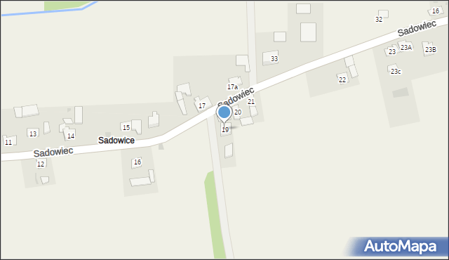 Sadowiec, Sadowiec, 19, mapa Sadowiec