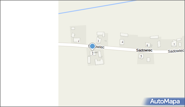 Sadowiec, Sadowiec, 2, mapa Sadowiec