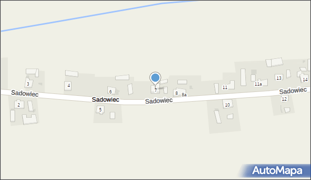 Sadowiec, Sadowiec, 7, mapa Sadowiec