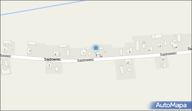 Sadowiec, Sadowiec, 8, mapa Sadowiec