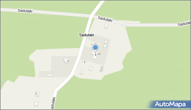 Sadulaki, Sadulaki, 4, mapa Sadulaki