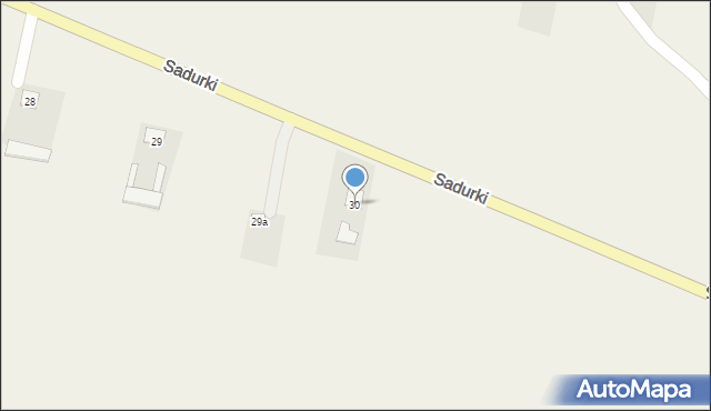 Sadurki, Sadurki, 30, mapa Sadurki