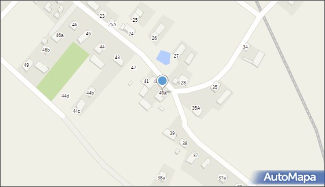 Sady, Sady, 40a, mapa Sady