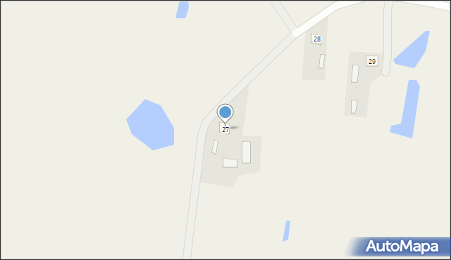 Sahryń-Kolonia, Sahryń-Kolonia, 27, mapa Sahryń-Kolonia