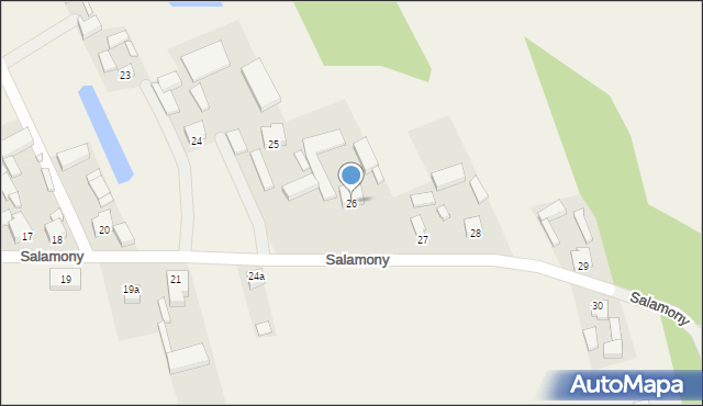 Salamony, Salamony, 26, mapa Salamony