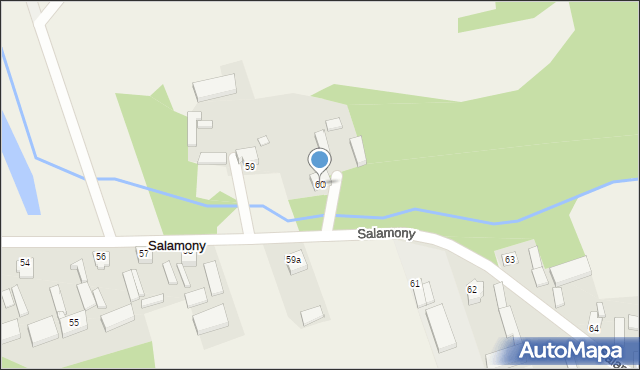 Salamony, Salamony, 60, mapa Salamony