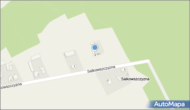 Salkowszczyzna, Salkowszczyzna, 4, mapa Salkowszczyzna