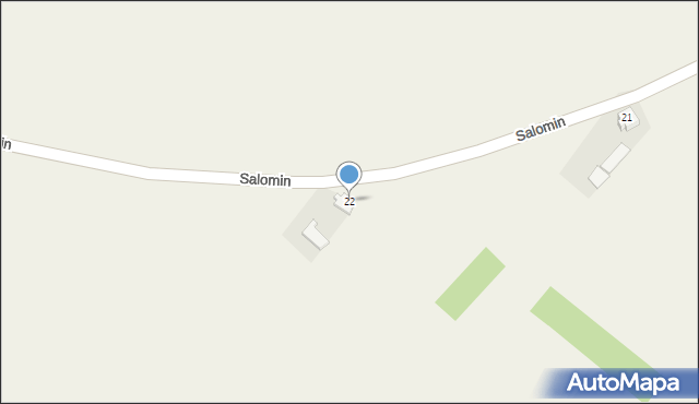 Salomin, Salomin, 22, mapa Salomin