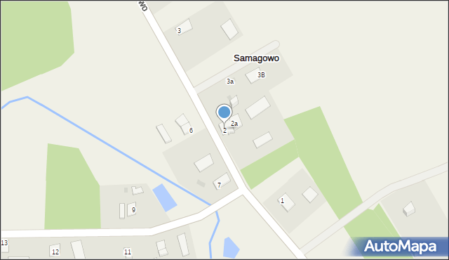 Samagowo, Samagowo, 2, mapa Samagowo