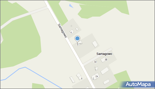 Samagowo, Samagowo, 3, mapa Samagowo