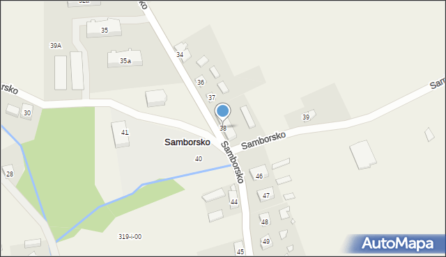 Samborsko, Samborsko, 38, mapa Samborsko