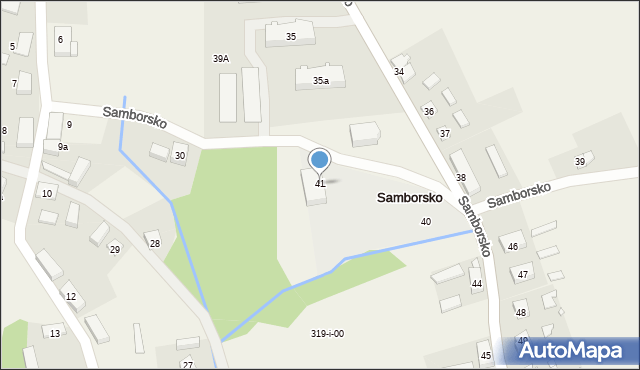 Samborsko, Samborsko, 41, mapa Samborsko