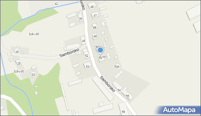 Samborsko, Samborsko, 51, mapa Samborsko