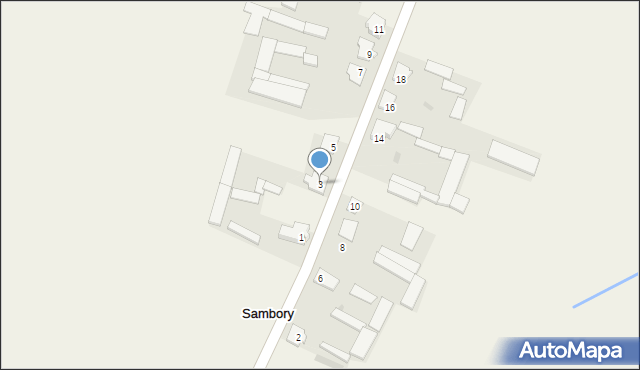 Sambory, Sambory, 3, mapa Sambory