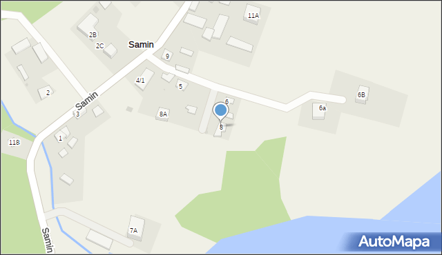 Samin, Samin, 8, mapa Samin