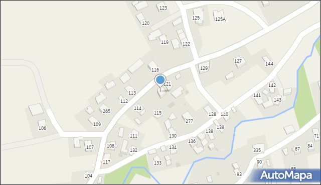 Samoklęski, Samoklęski, 117, mapa Samoklęski