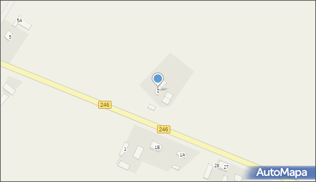 Samoklęski Duże, Samoklęski Duże, 2, mapa Samoklęski Duże