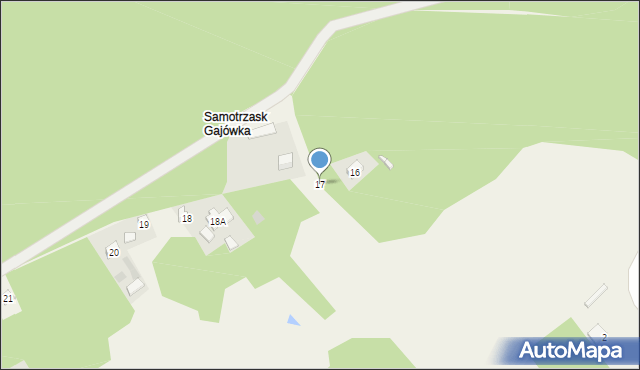 Samotrzask, Samotrzask, 17, mapa Samotrzask