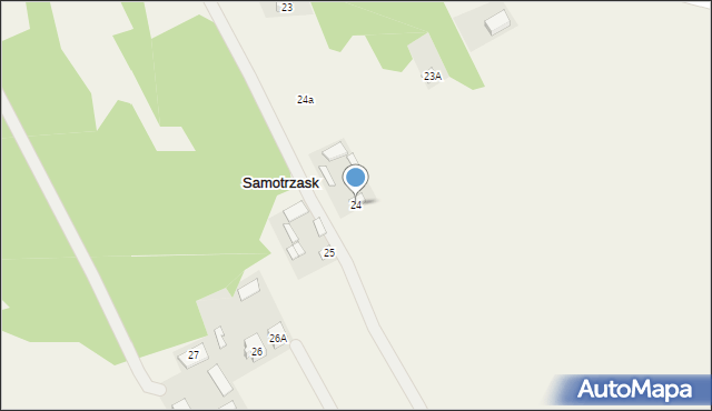 Samotrzask, Samotrzask, 24, mapa Samotrzask