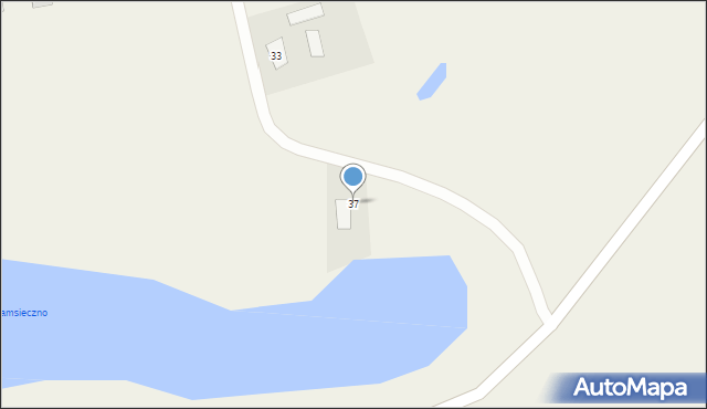 Samsieczno, Samsieczno, 37, mapa Samsieczno